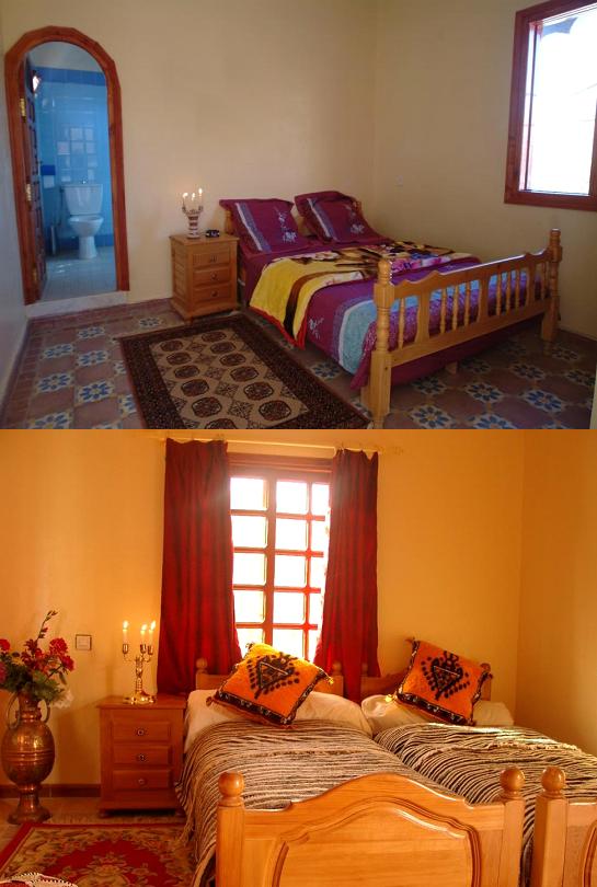 Riad M'gouna , Vallée des roses, El kelaa des M'gouna Hotel El Kelaa Mgouna Riad El Kelaa Mgouna : Exemple de chambre